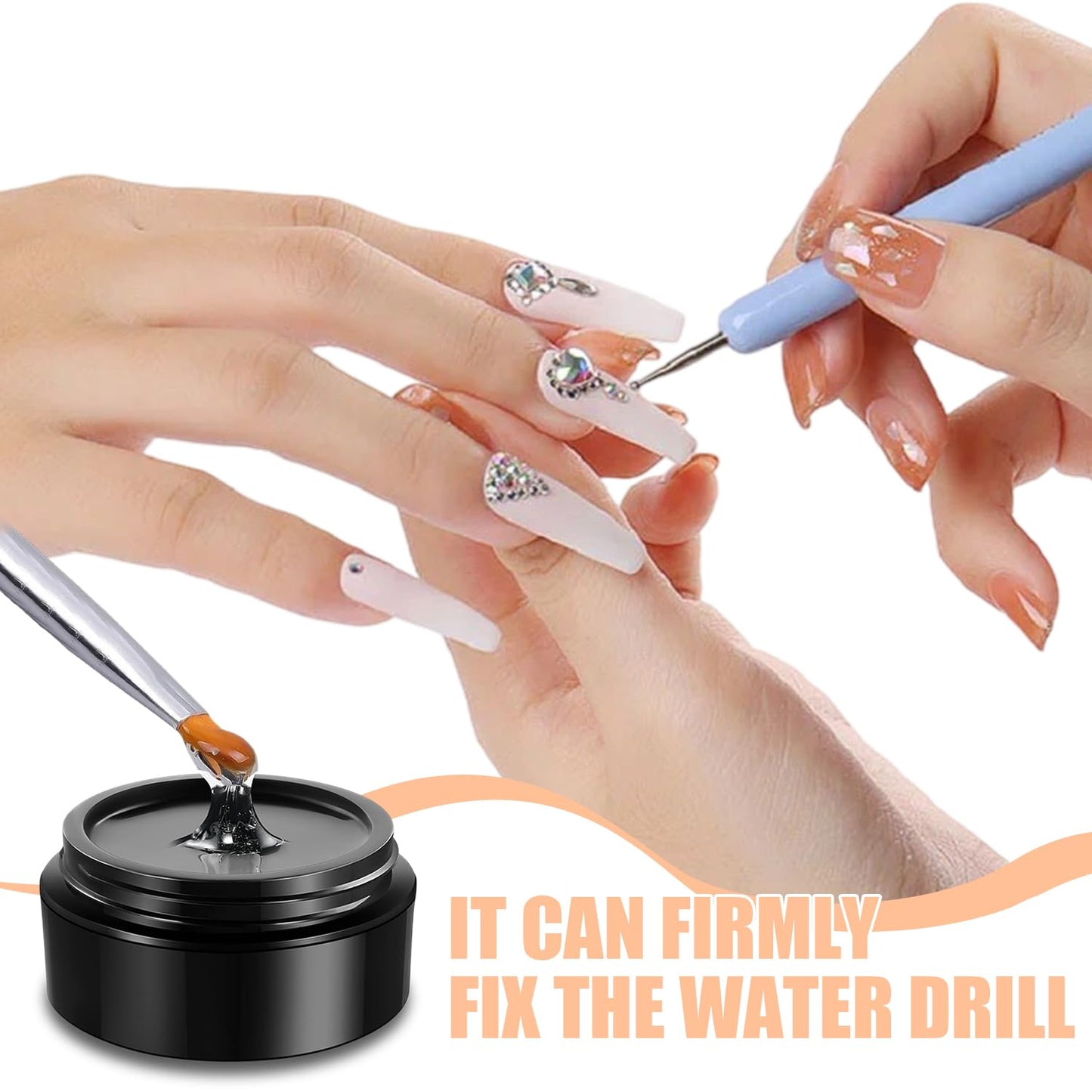 Vege Sister UV LED nail glue for jewelry diamonds