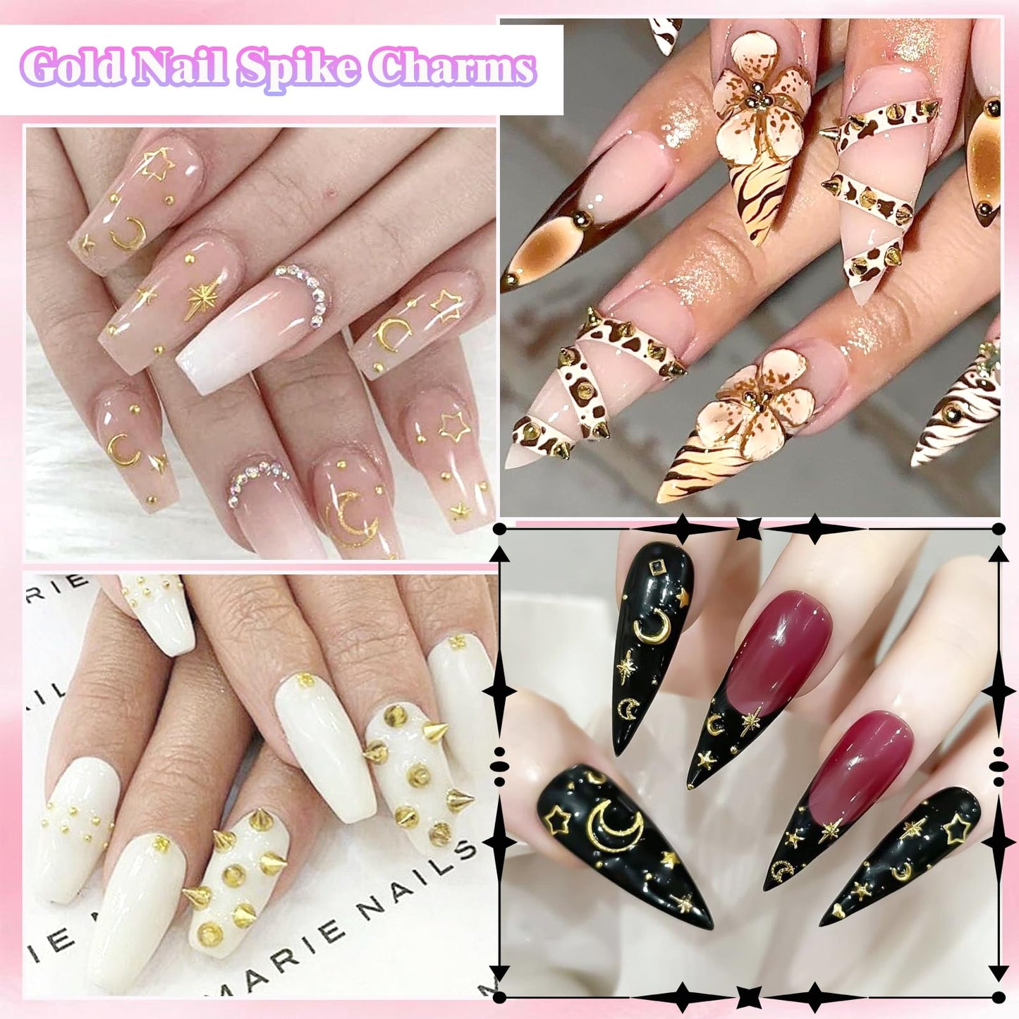 Packaging of imported AnoleAir nail accessories