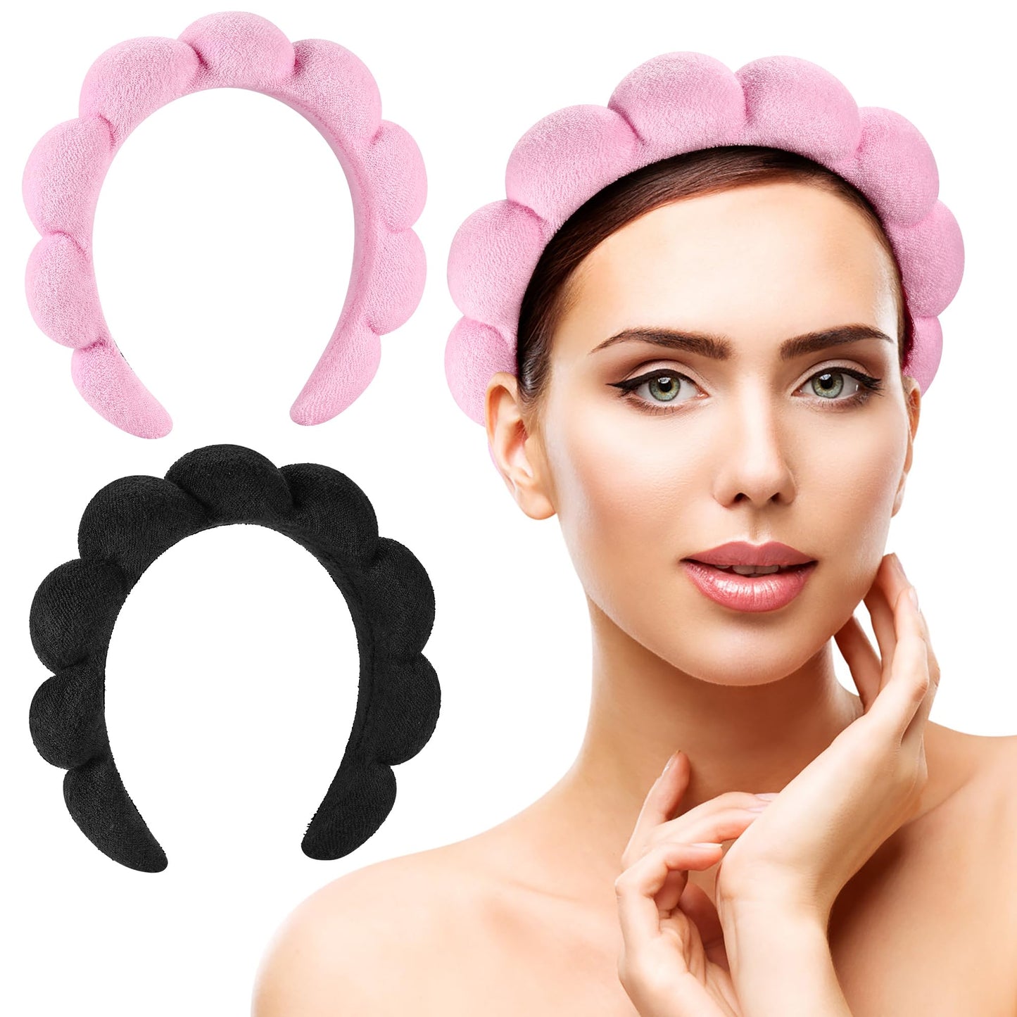Miss Lirenn skincare headband pack for home spa use