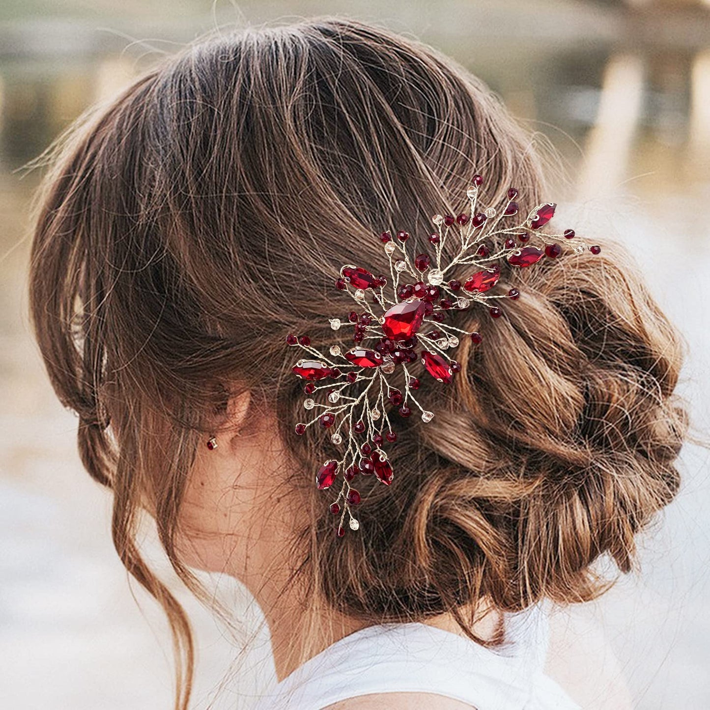 BETITETO premium imported wedding hair jewelry packaging and product contents