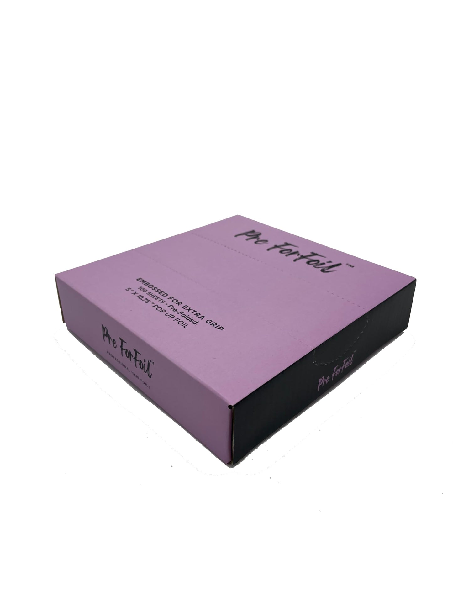 Stack of Pre ForFoil pre-cut professional hair coloring foils