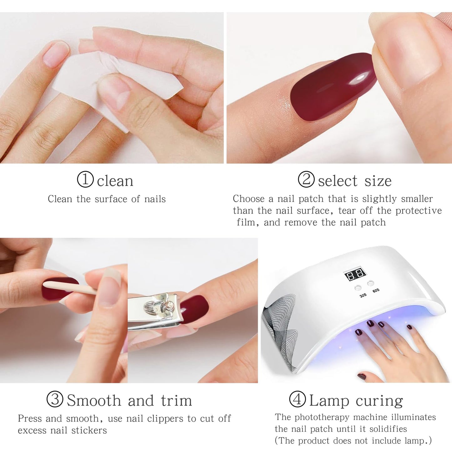 Detailed shot of cured Jmeowio gel nail polish texture