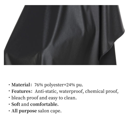 Perfehair waterproof salon cape for hair coloring