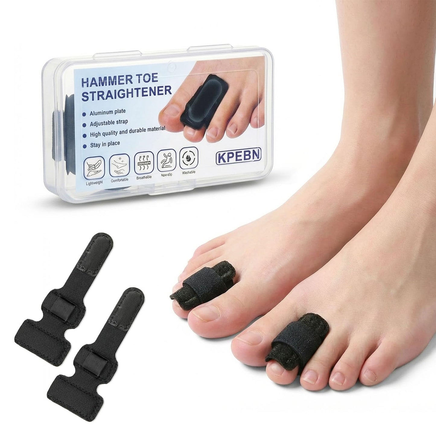 Comparison of jnater toe splint features and design