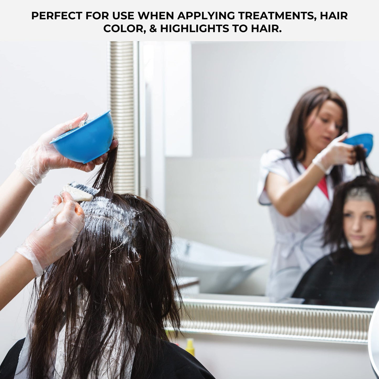 Professional hair cutting cape black