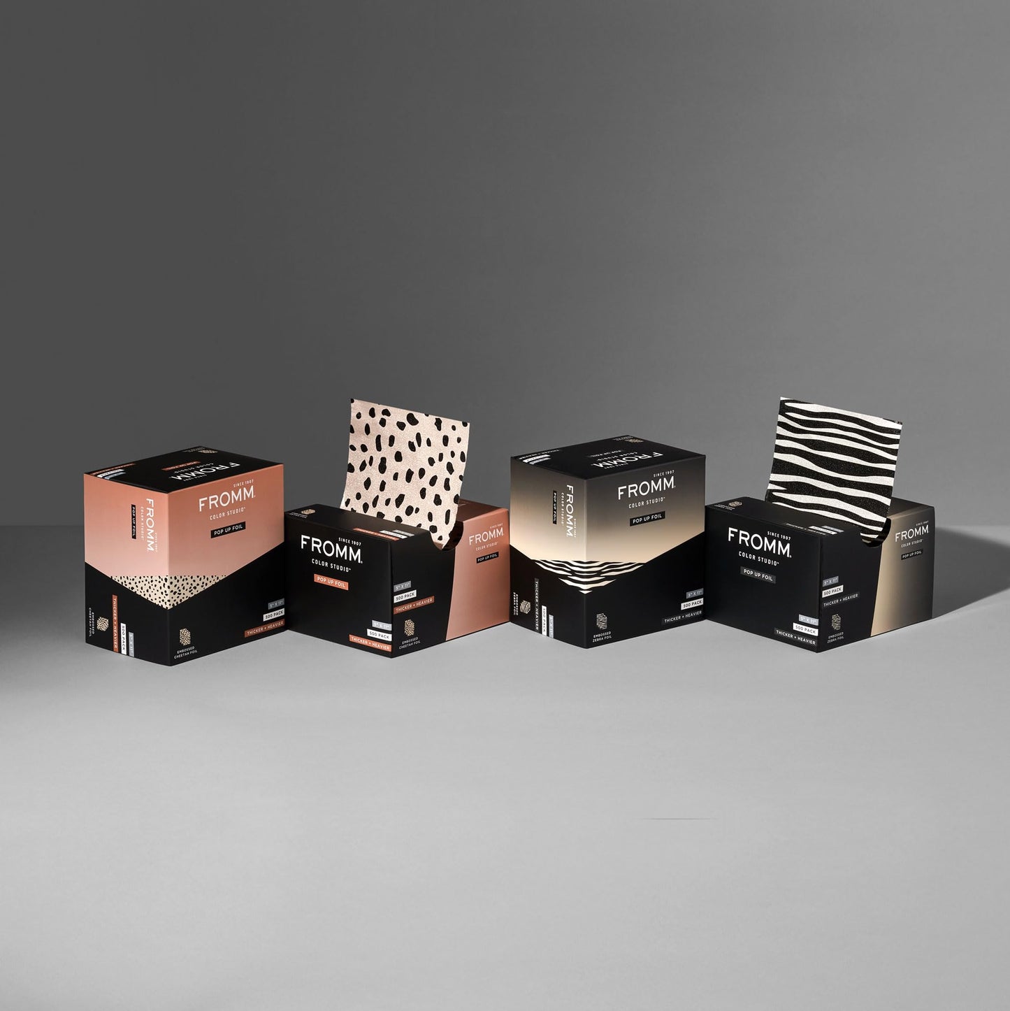Fromm professional hair coloring supplies branding on box