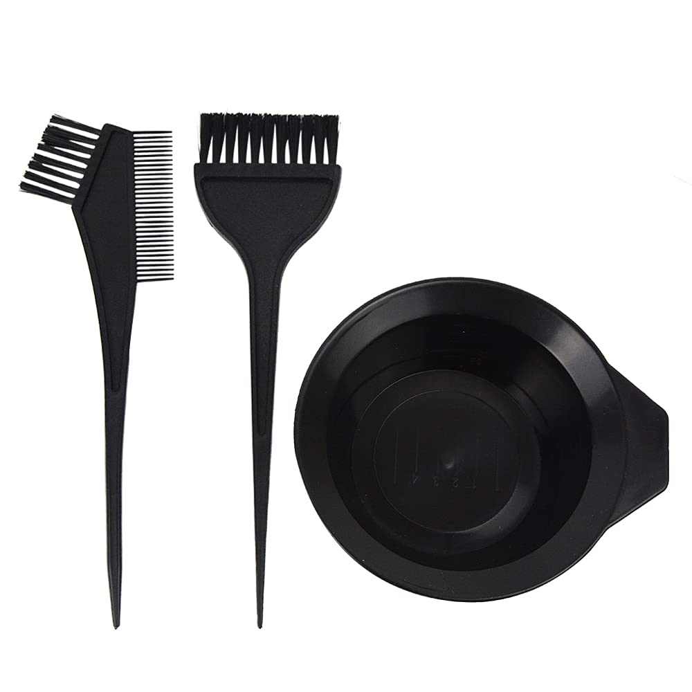Close up view of the durable chemical resistant plastic material used in the Yantaisiyu hair dyeing kit.