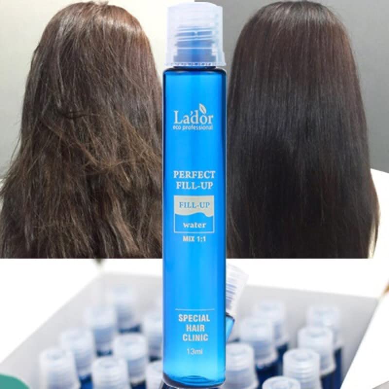 Premium Korean beauty hair care ampoule pack containing twenty pieces
