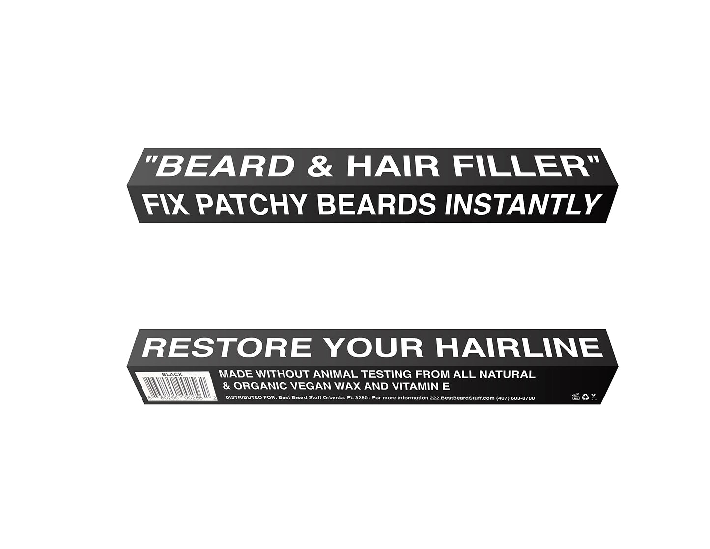 Imported hair and mustache touch up pencil kit close up view