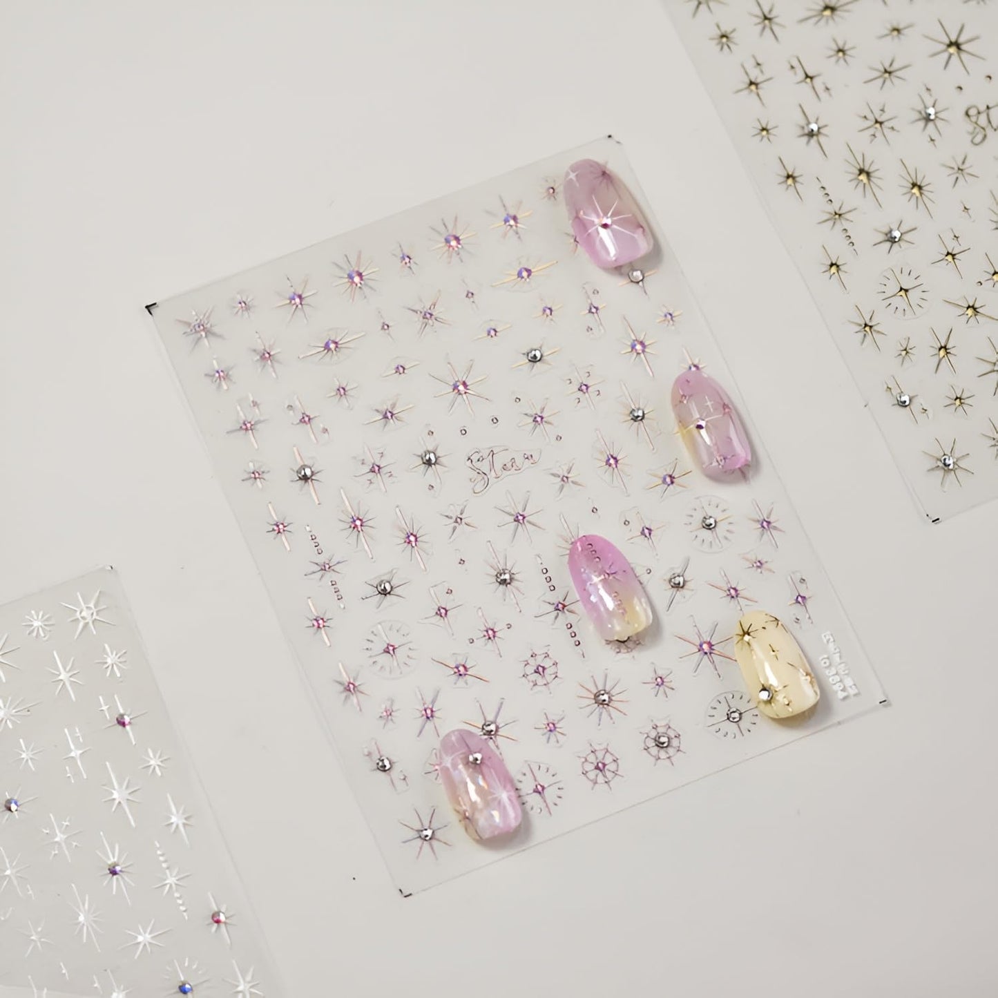 Namrec star nail stickers set packaging for manicure decoration