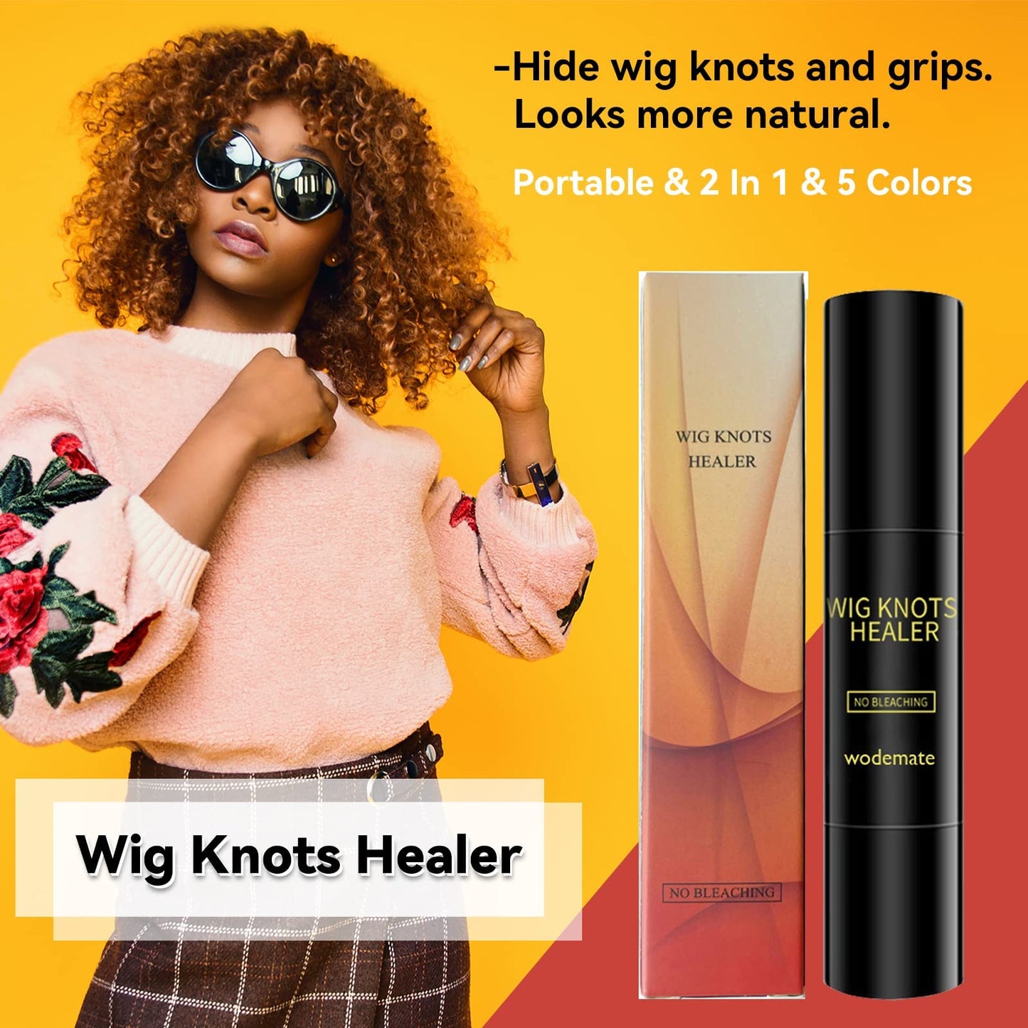 Authentic USA imported lace wig tint tool for seamless scalp look