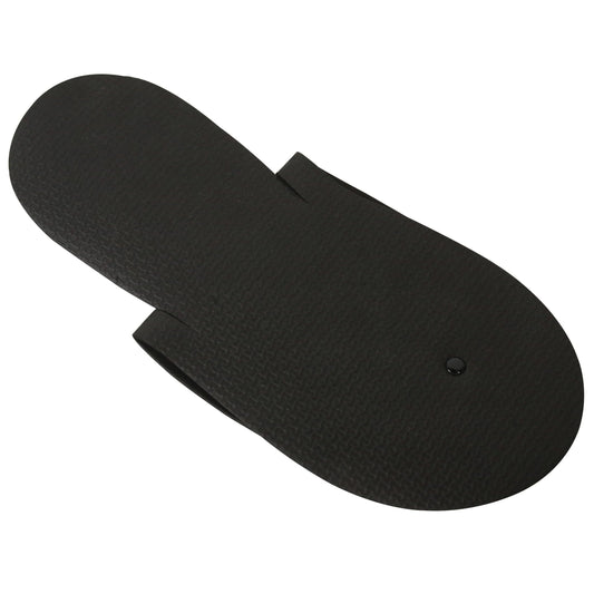 ForPro disposable pedicure flip flops showing non slip textured bottom sole