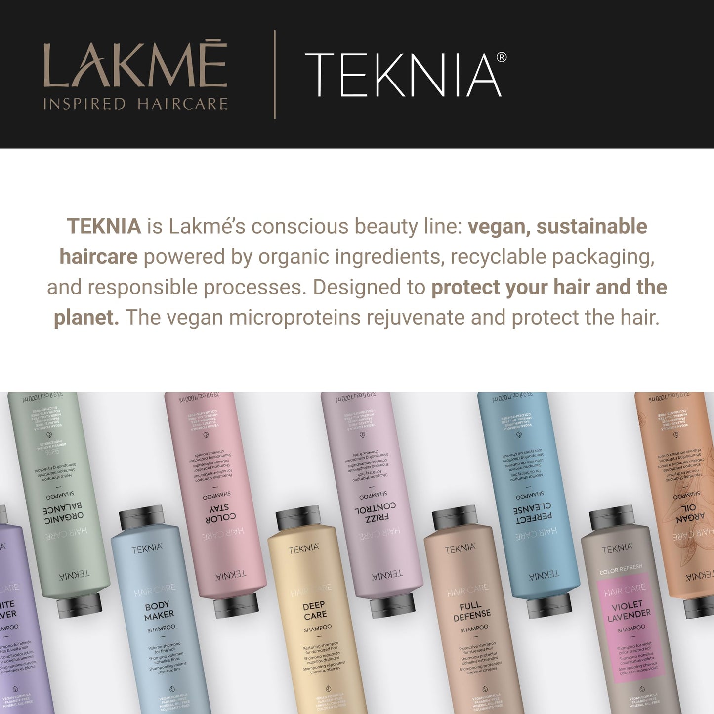 Authentic imported USA formulation Lakme Teknia fuchsia hair conditioner