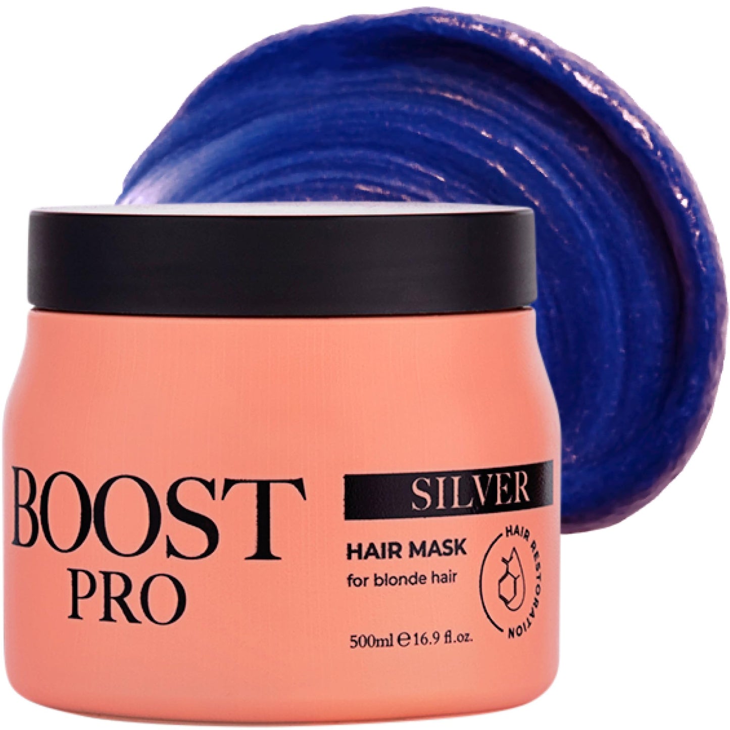 Premium anti brass blue toner and deep conditioner back label details