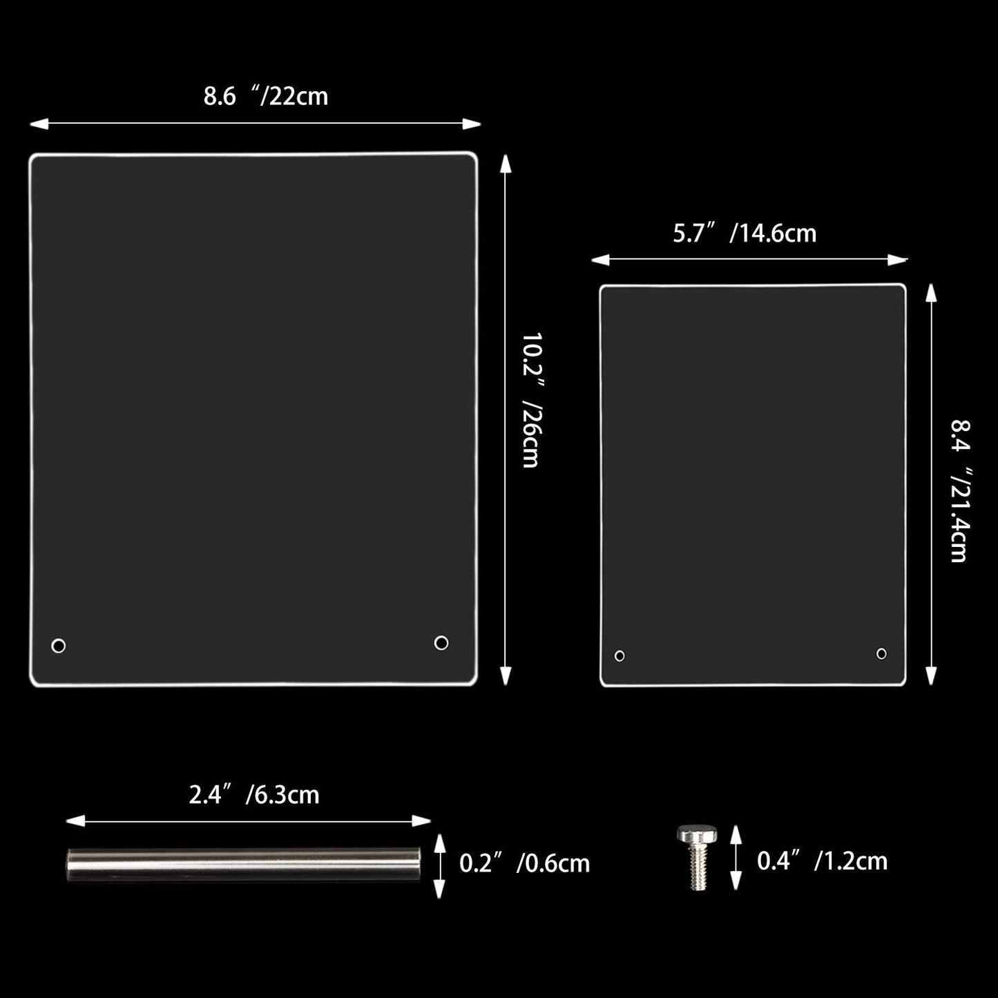 Noverlife transparent display board for nail design practice
