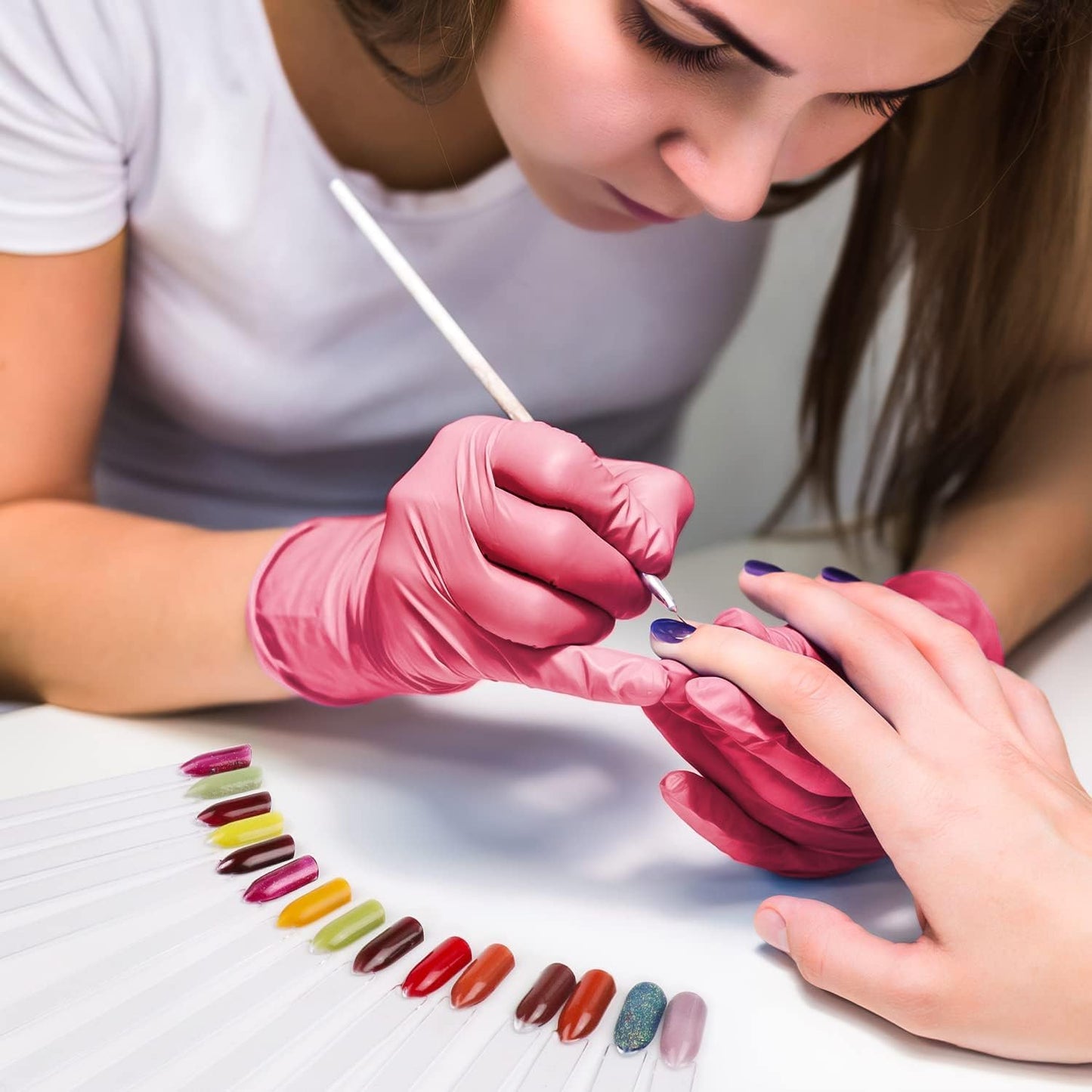 Henmeili nail swatch display tool for DIY home manicures