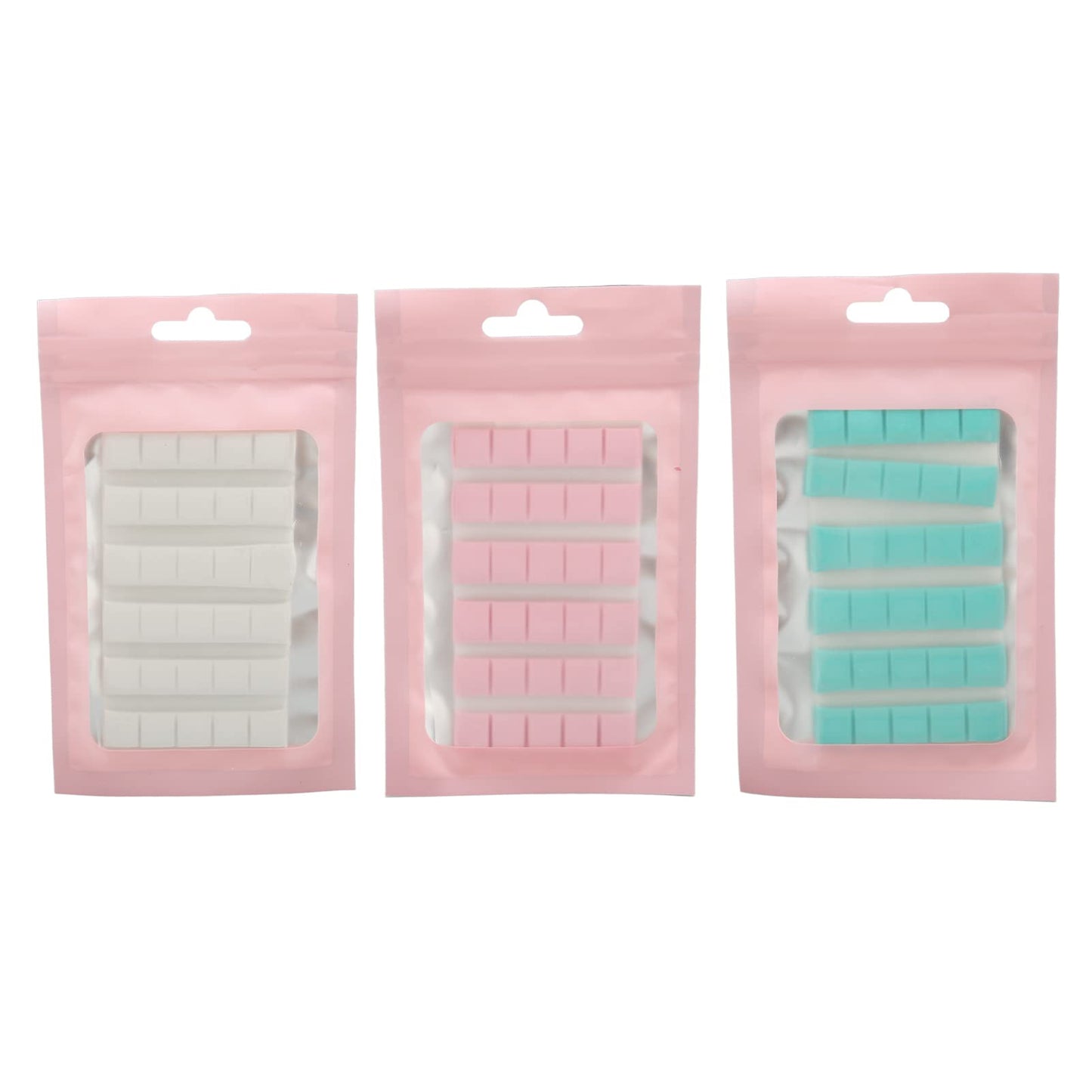 Removable nail art display clay in packaging