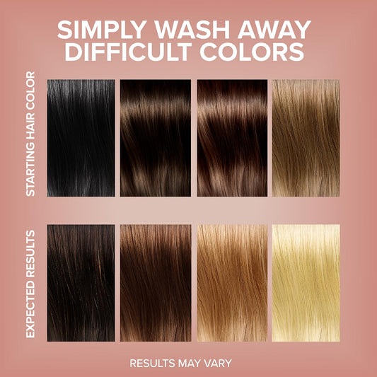 Color Oops hair dye remover box showing ammonia and bleach free labels