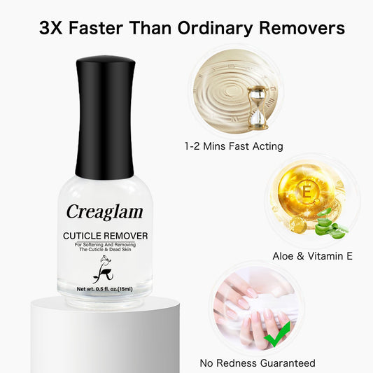 Creaglam cuticle softener bottle for dry nails