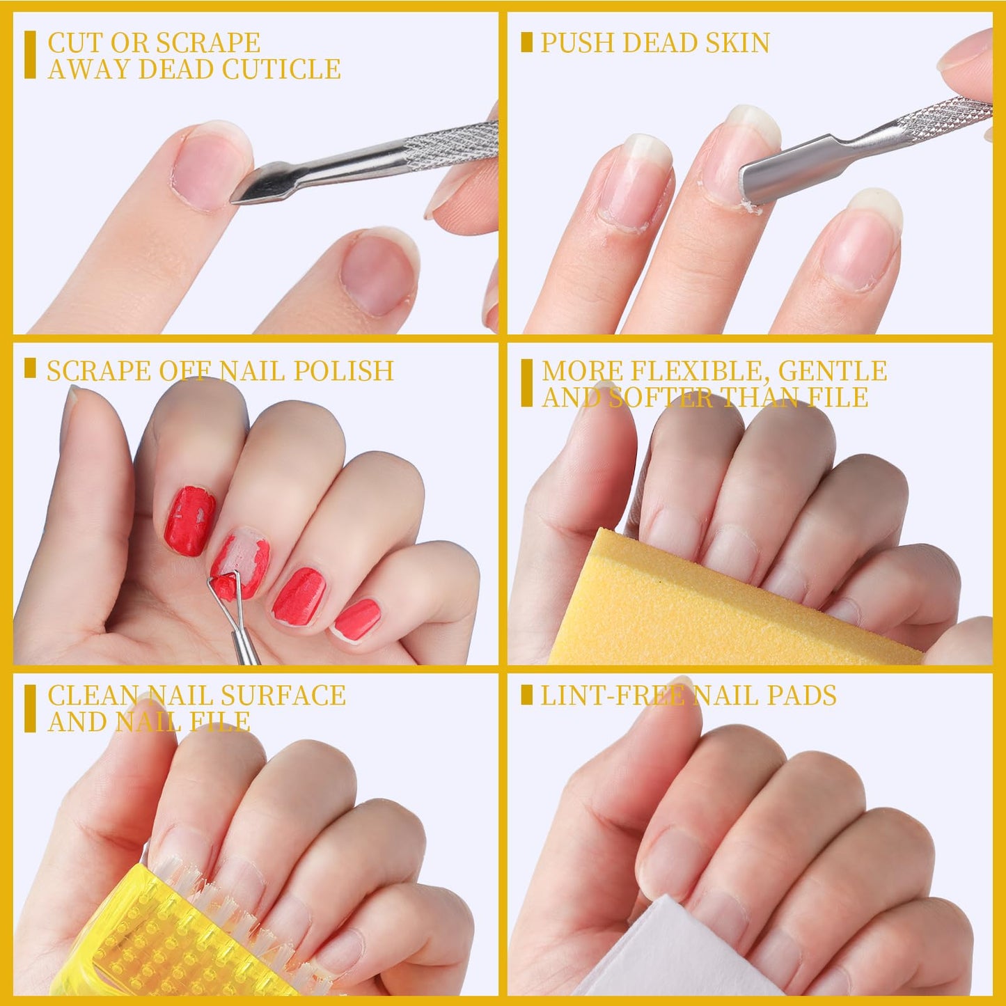 Teenitor Cuticle Remover Kit packaging and contents display