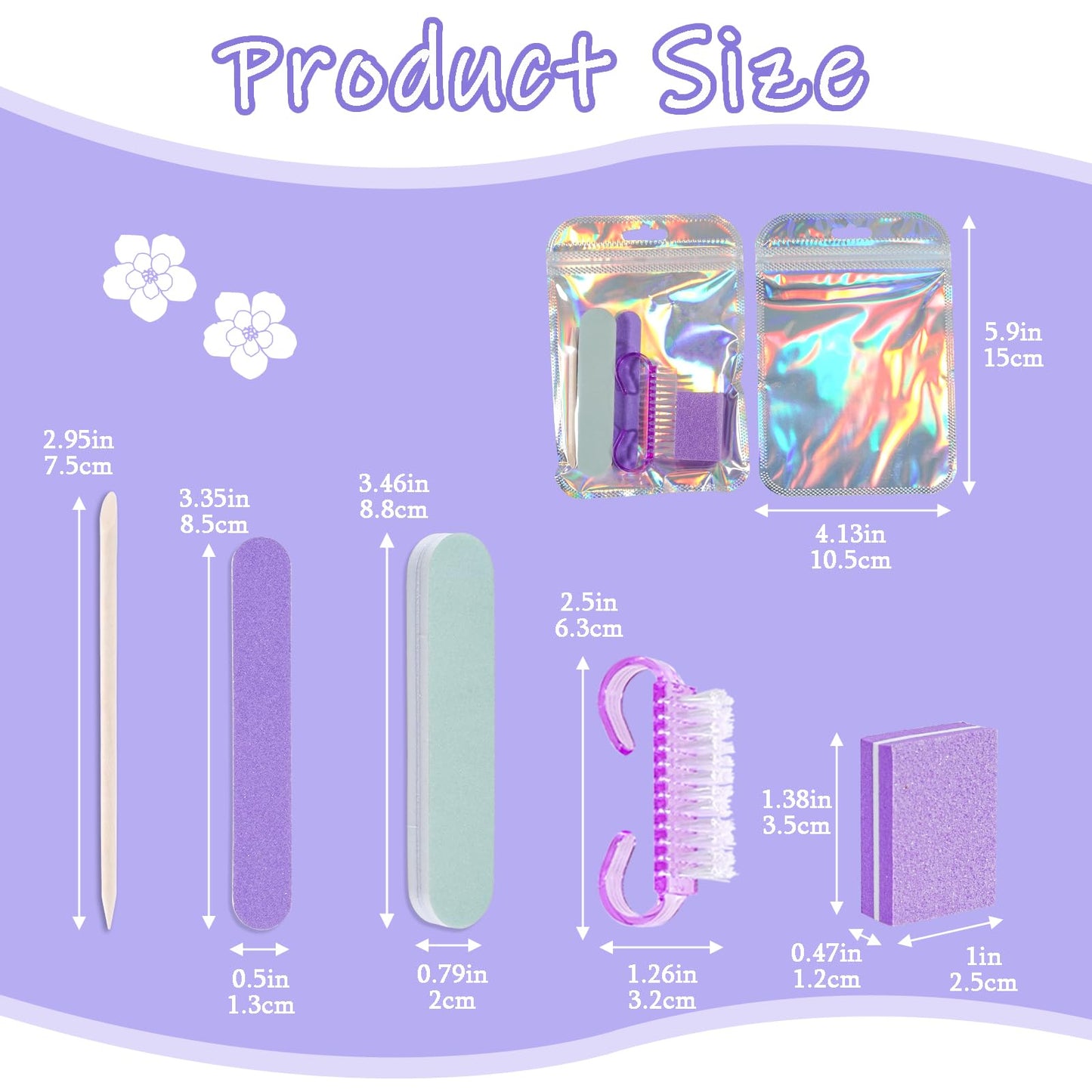 Professional nail care tools Bebbtii manicure kit for home use