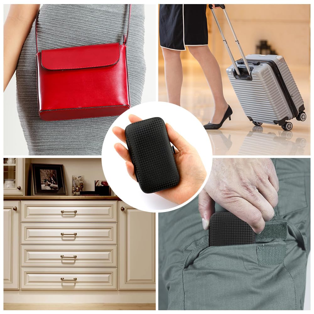 Handheld view of Qeymn portable manicure and pedicure set