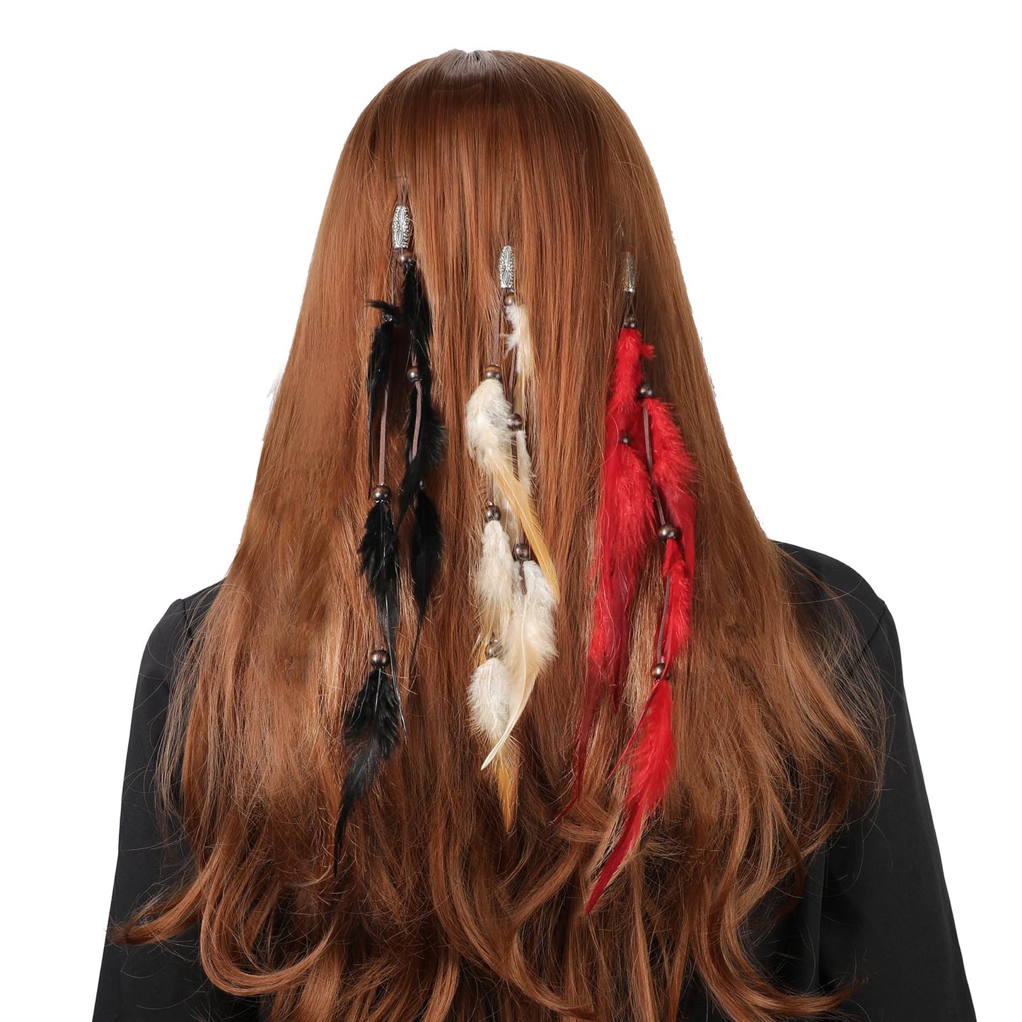 Mwoot boho hippie hair accessory set for women