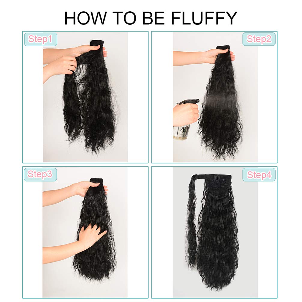 Product packaging of the YEAME authentic imported beauty hair extension accessory.