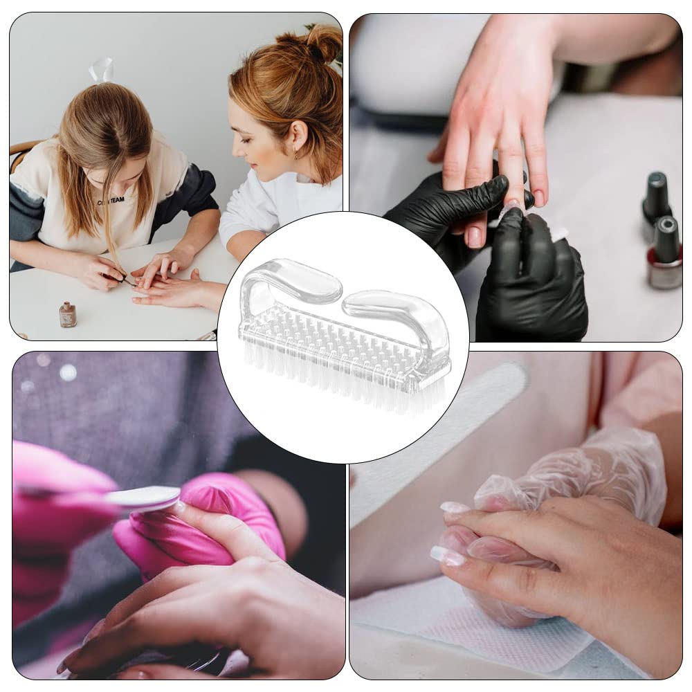 Five count premium imported fingernail scrubber pack for men and women