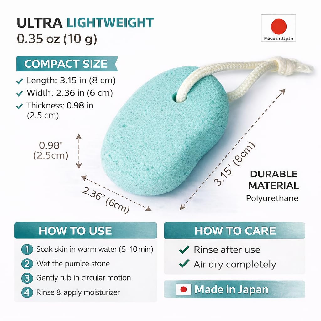 Side profile of Japanese tourmaline blended exfoliating scrubber