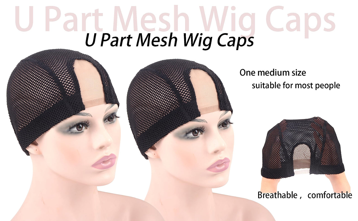 Ytbyt wig making accessory pack of two caps