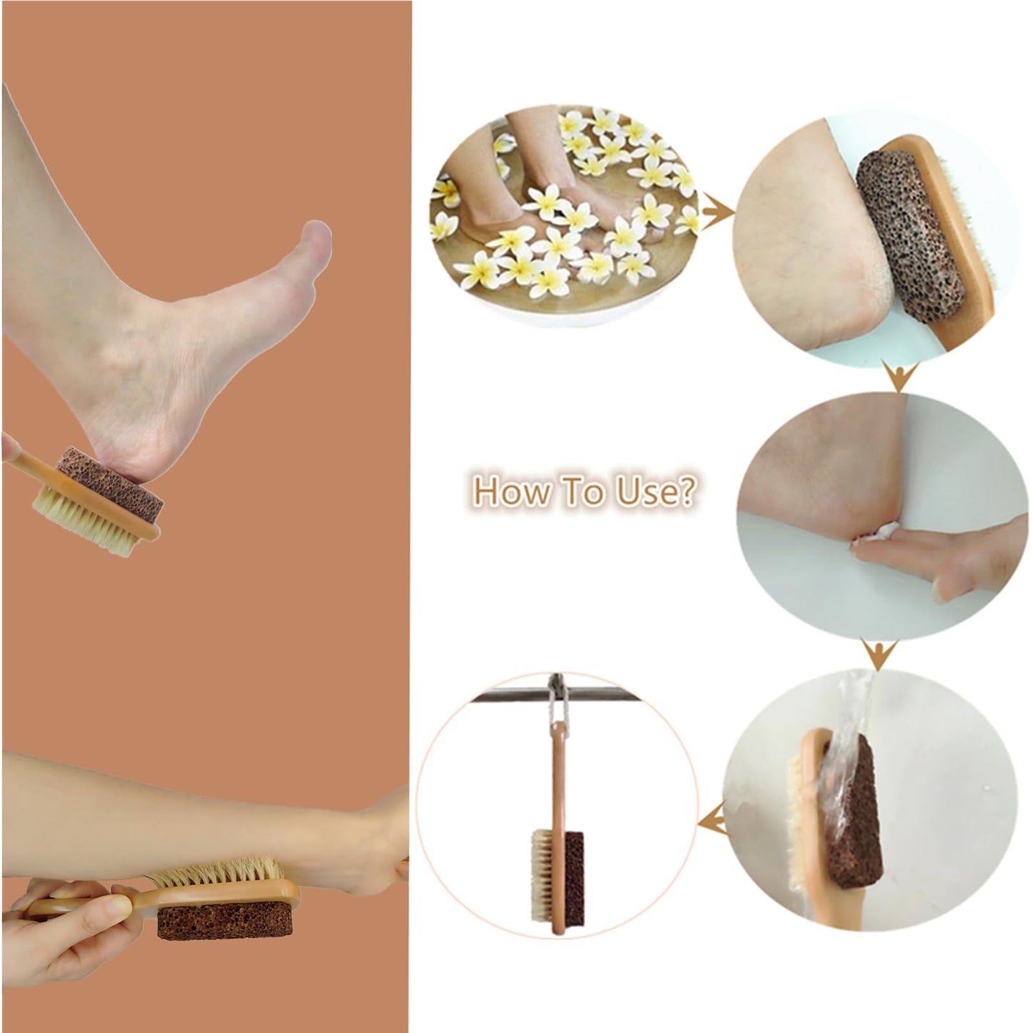 Yioyooda pedicure tool set for smooth feet