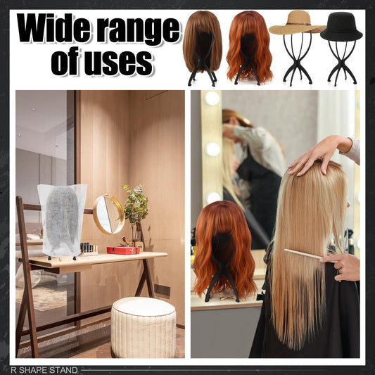 ProSuites portable wig stand black color for women