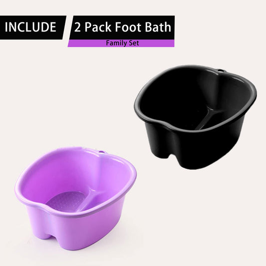 Homelex foot soaking basin with massage nodes interior