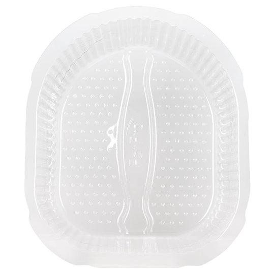Disposable 50 percent thicker pedicure tub liners in plastic packaging