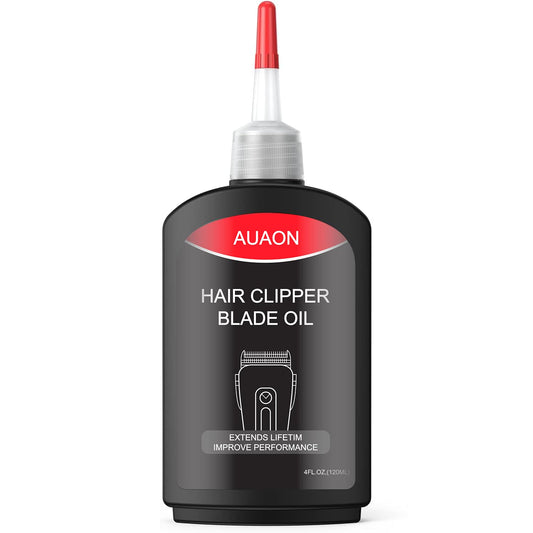 Opove clipper oil 120ml bottle with precise nozzle applicator for targeted blade oiling.