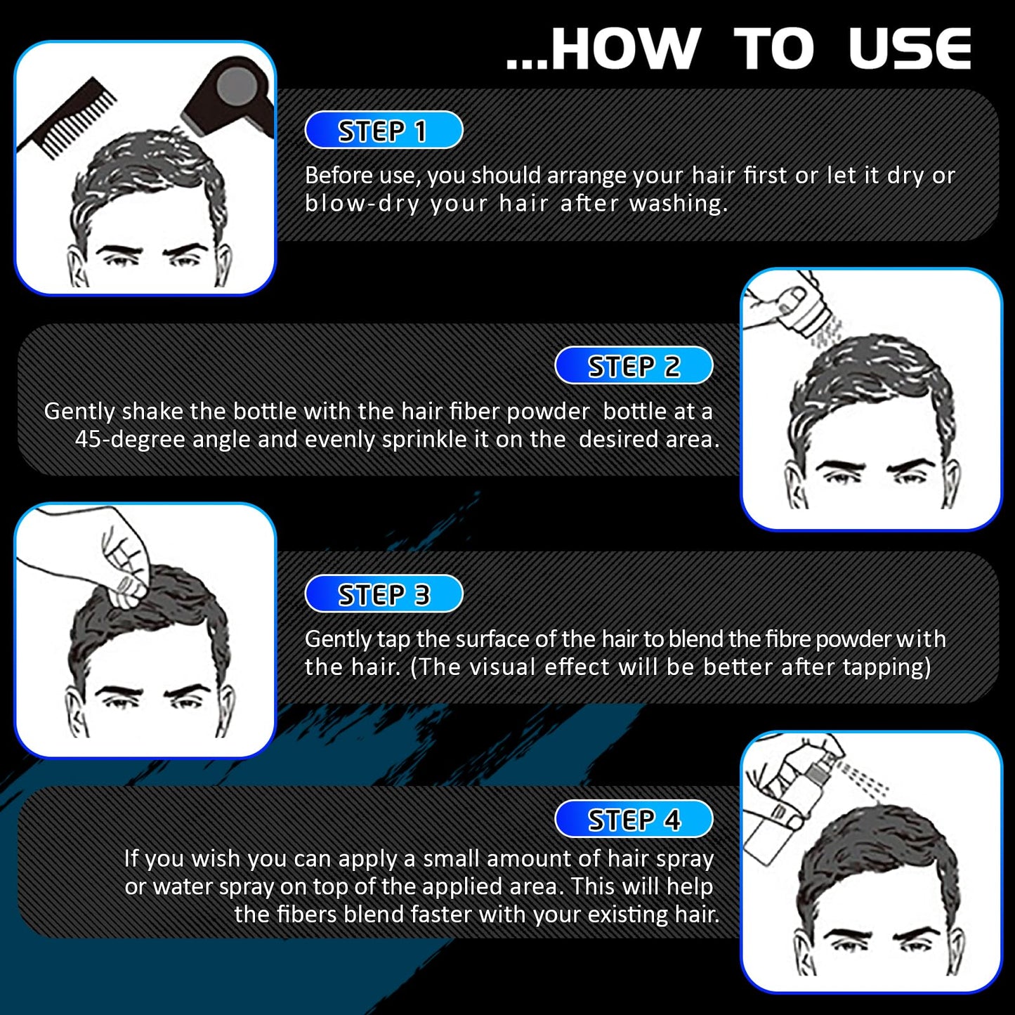Keratin fiber bonding process on fine hair strands close up