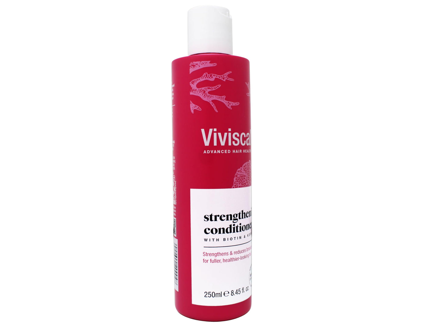 Viviscal anti frizz and volumizing hair conditioner packaging base showing authenticity markers