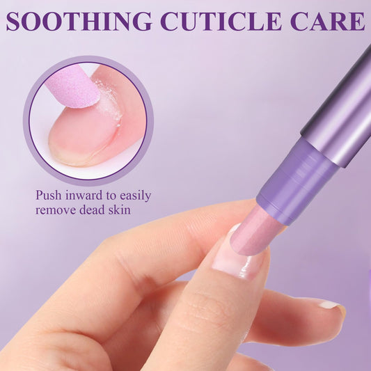 Plman 3-in-1 cuticle pen rotating dispenser mechanism
