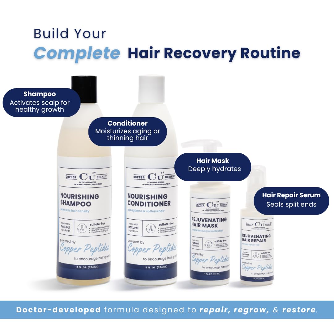 Professional hair health conditioner for volume and hydration