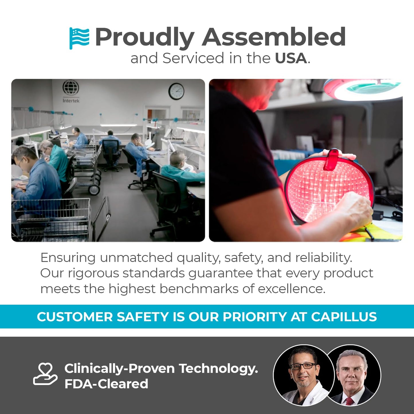 Capillus Ultra box and included accessories