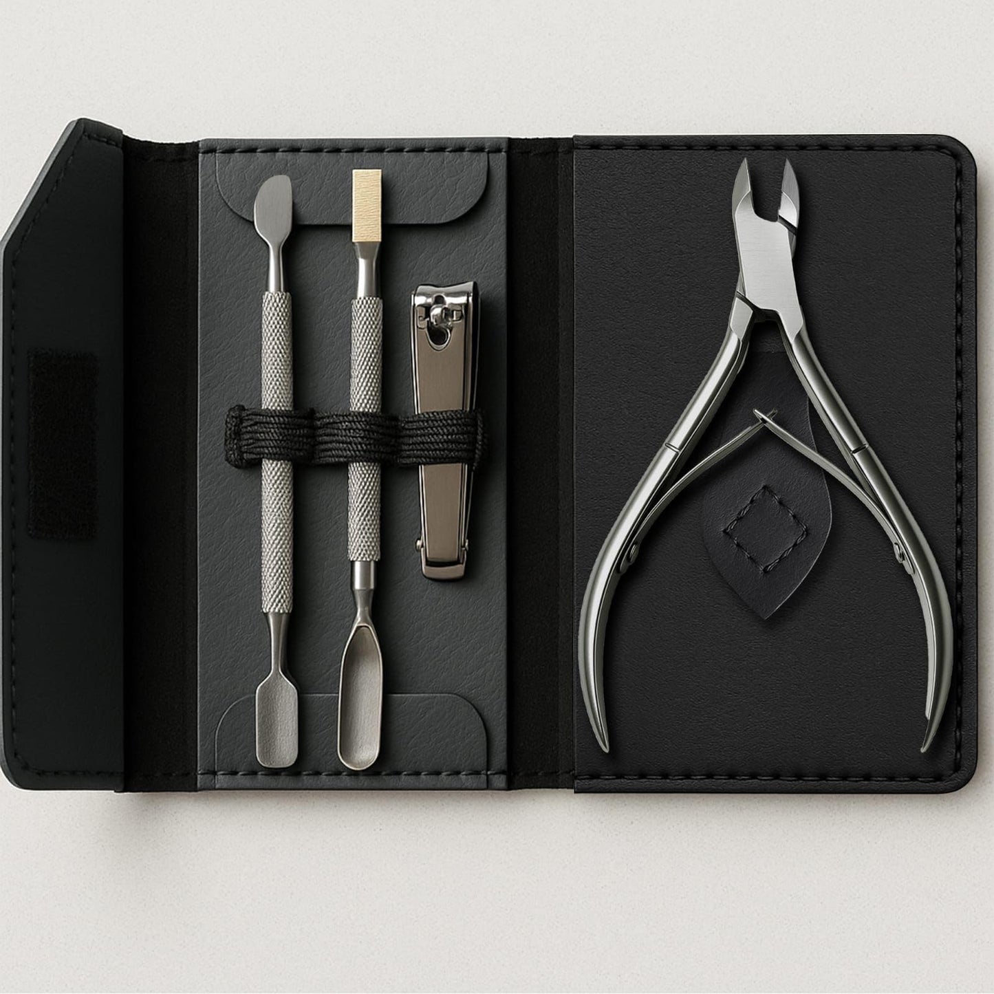 Travel friendly storage pouch for UM Supplies nail tools