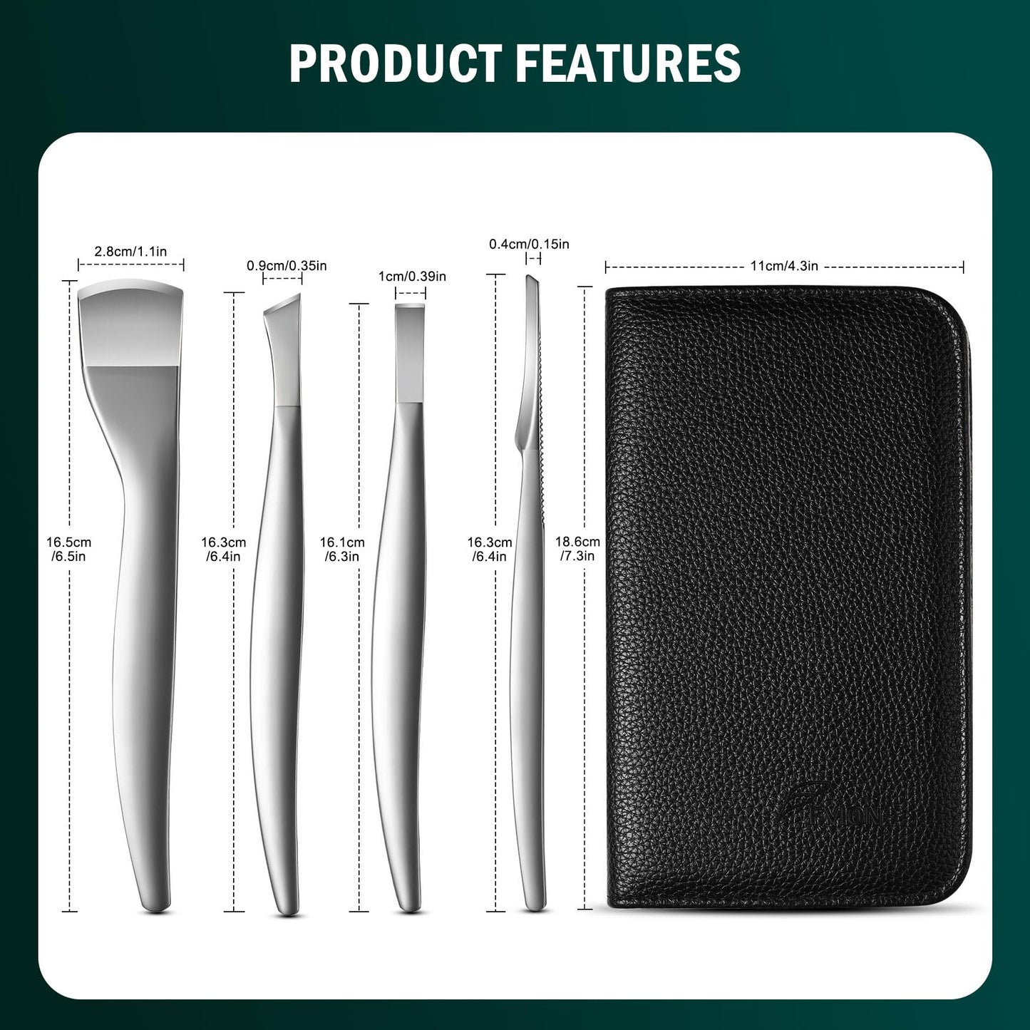 Fvion professional foot care set for ingrown nails