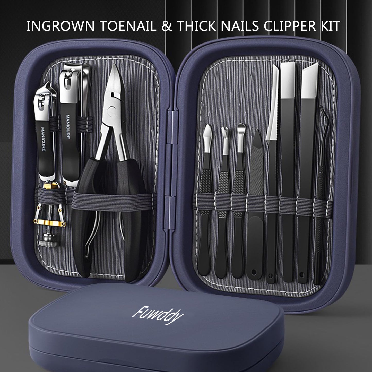 Fuwddy brand pedicure kit for senior foot care