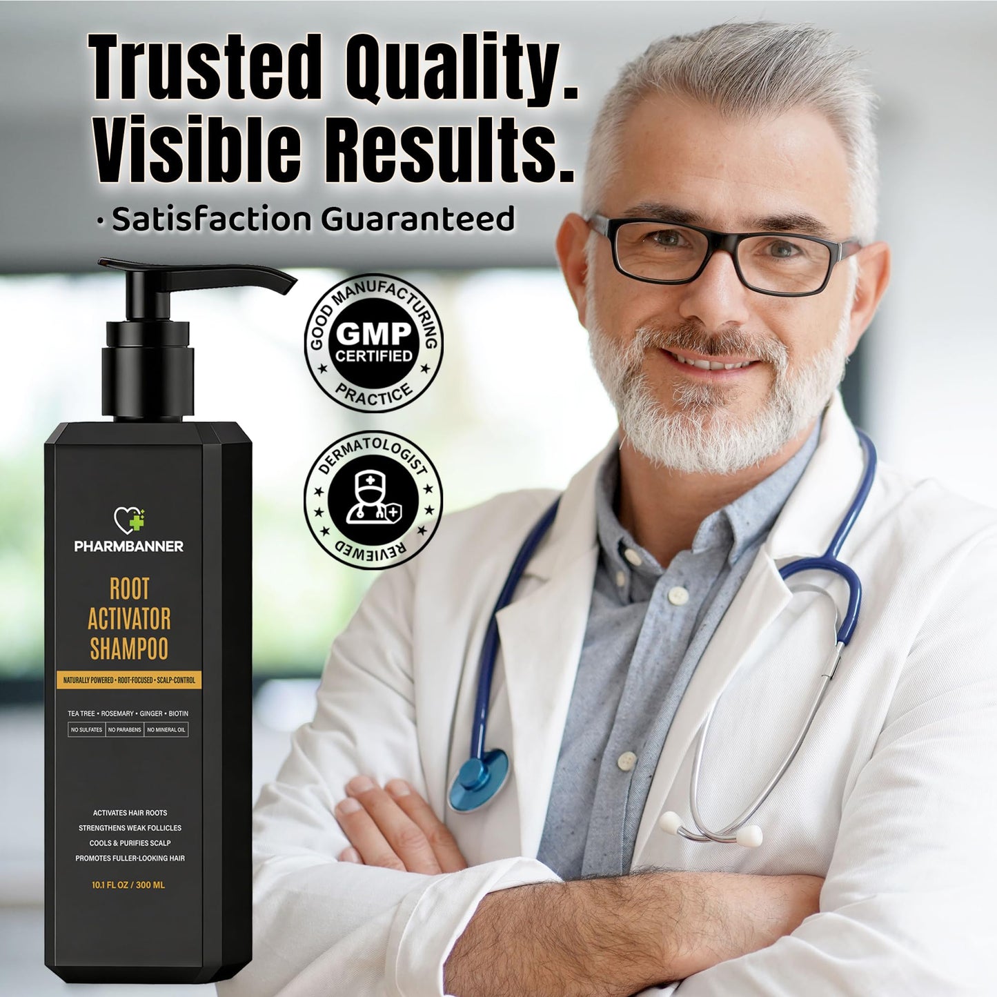 SPARTAN professional anti thinning hair cleanser for follicle stimulation