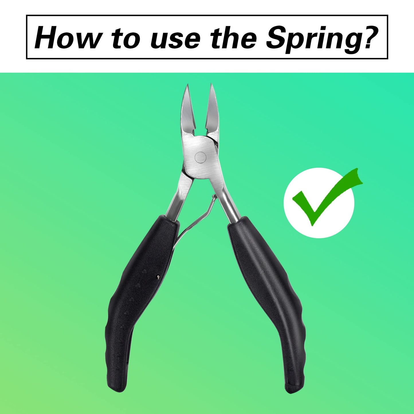 Professional nail trimming demonstration with Feiccier clippers