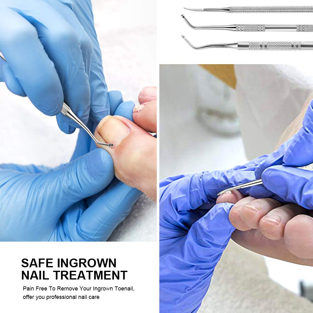 Professional pedicure nail cleaner set for at home use