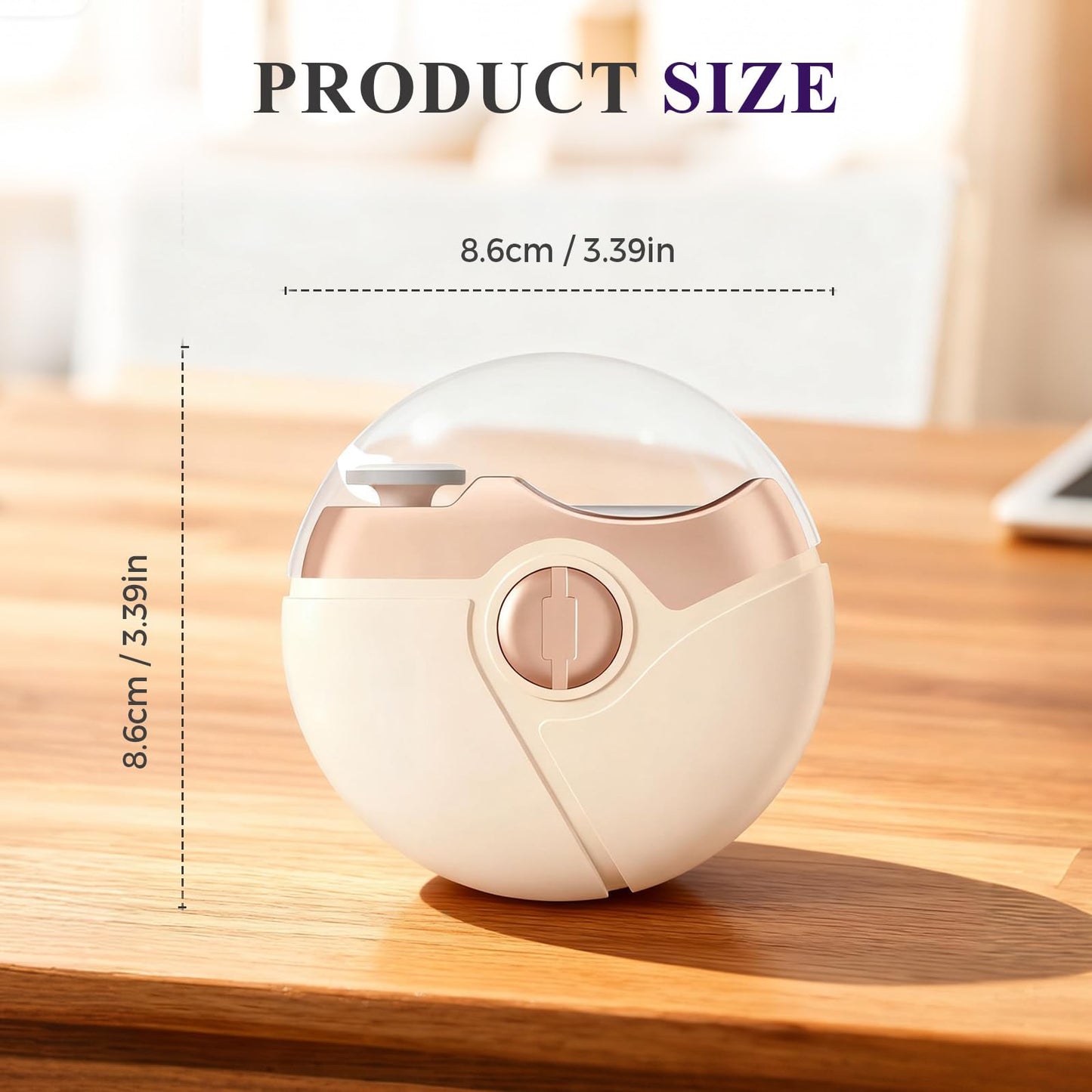 USB charging port for Yousheme electric nail clipper