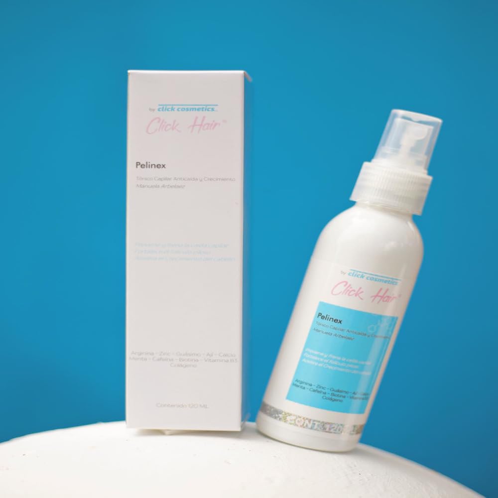 Imported La Perla Cosmetics Click Hair Tonico Capilar natural formula for hair thinning