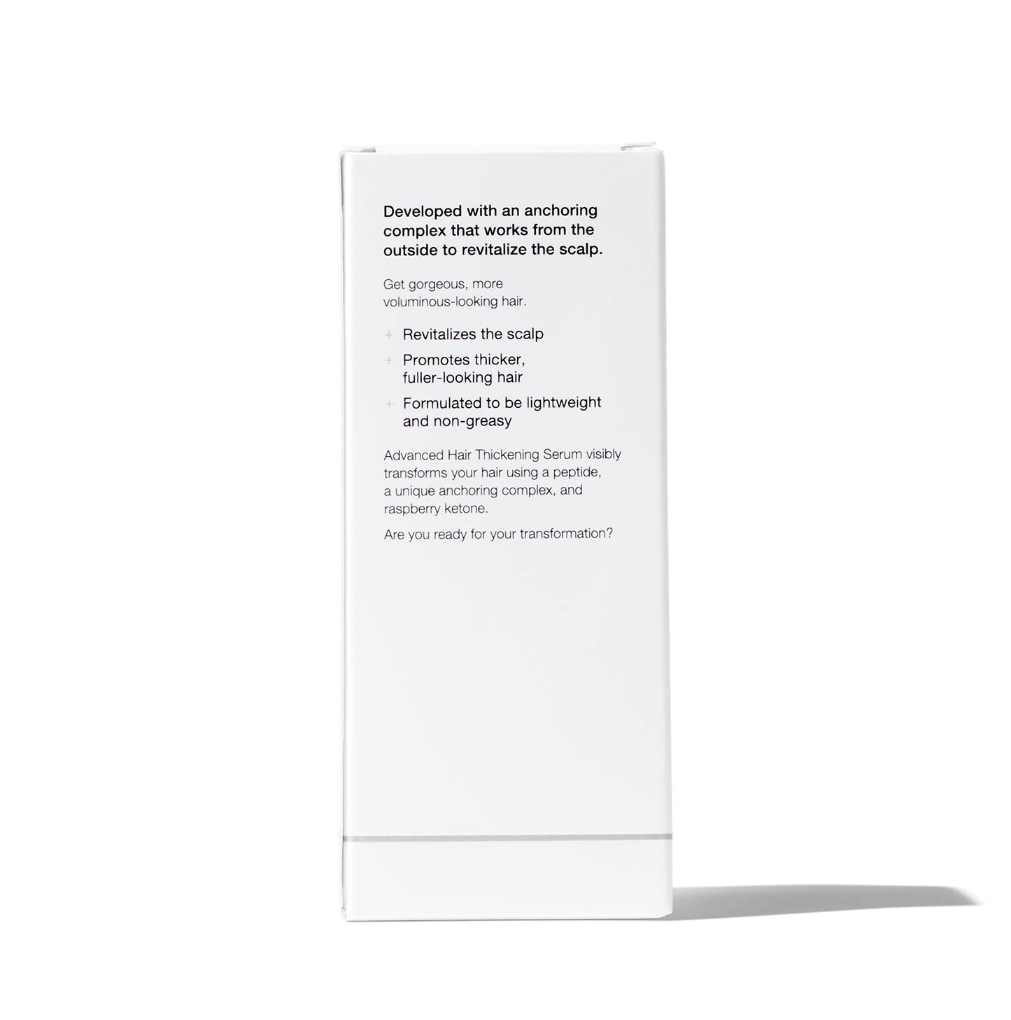 Authentic USA imported SeroVital beauty advanced hair thickening serum packaging